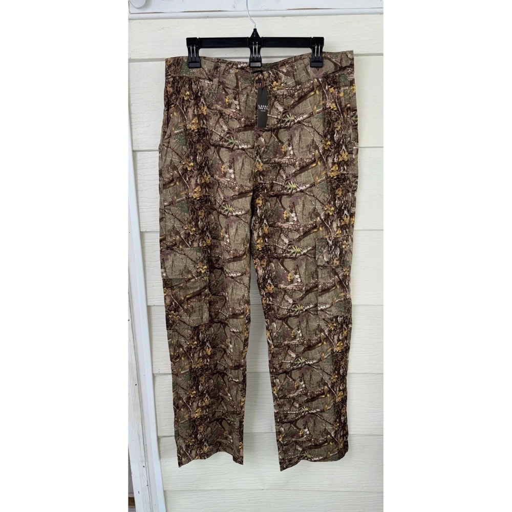 Boohoo Man Camo Cargo Pants Mens 34x31‎  Baggy